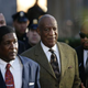 Comedian Bill Cosby leaving the Montgomery County Courthouse in Norristown, Pa., on Feb. 2 , 2016
KENA BETANCUR/AFP/Getty Images